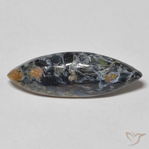 3.03ct 天然 マルチカラー ピーターサイト, マーキーズ, オペーク