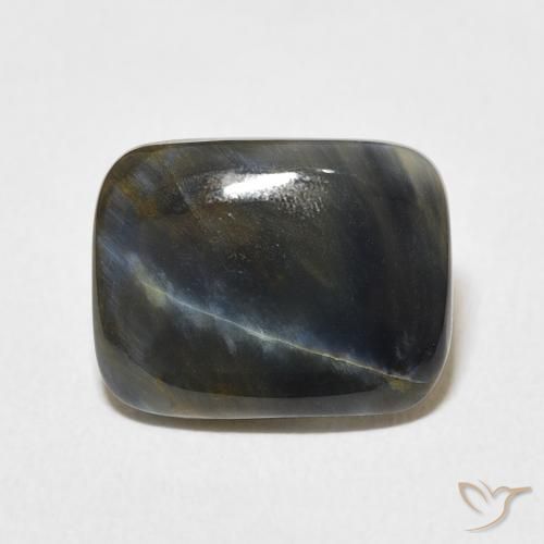 3.64ct 天然 マルチカラー ピーターサイト, クッション, オペーク