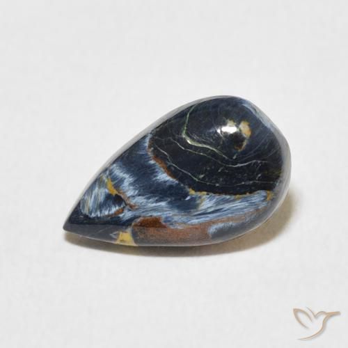 1.32ct 天然 マルチカラー ピーターサイト, 洋梨の形, オペーク