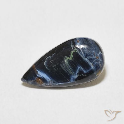 1.17ct 天然 マルチカラー ピーターサイト, 洋梨の形, オペーク