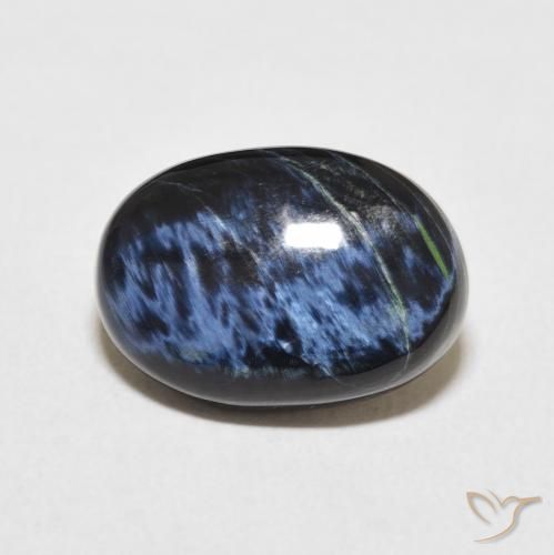 5.18ct 天然 マルチカラー ピーターサイト, 楕円形, オペーク