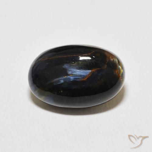 6.38ct 天然 マルチカラー ピーターサイト, 楕円形, オペーク