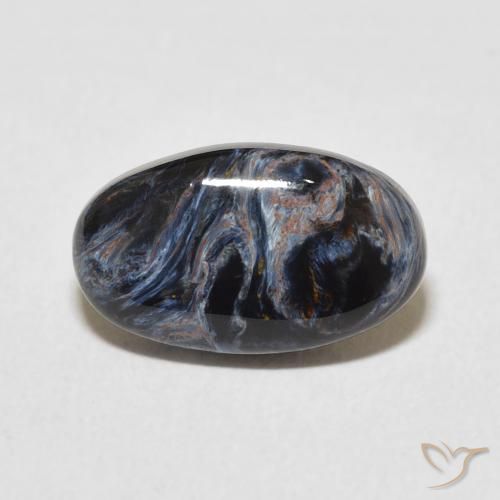 2.98ct 天然 マルチカラー ピーターサイト, 楕円形, オペーク