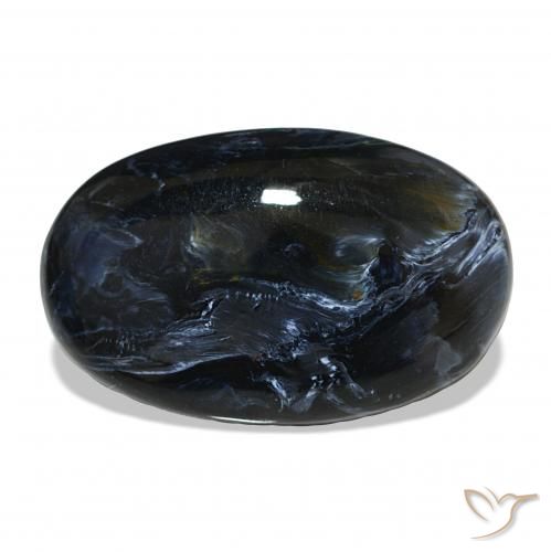 11.58カラットの天然マルチカラーピーターサイト、楕円形、オペーク