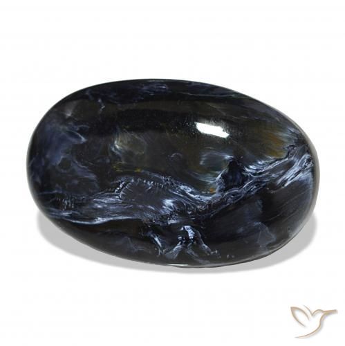 11.58カラットの天然マルチカラーピーターサイト、楕円形、オペーク