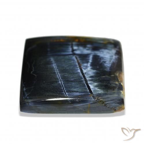 27.01カラットの天然マルチカラーピーターサイト、四角形、オペーク