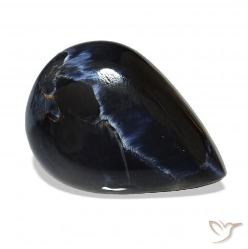 6.99カラットの天然マルチカラーピーターサイト、洋梨の形、オペーク