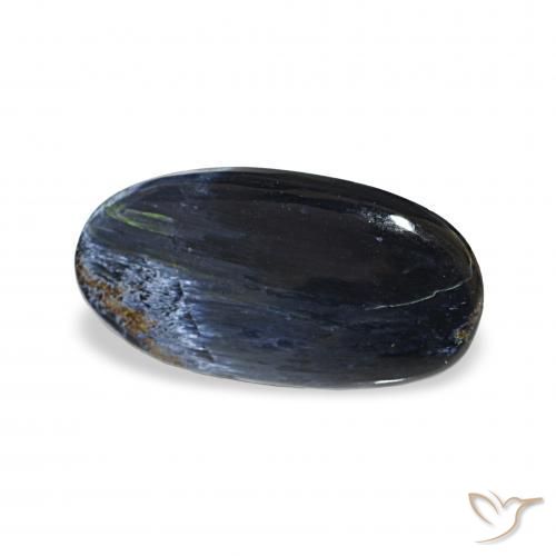 2.89カラットの天然マルチカラーピーターサイト、オーバルカット、オペーク