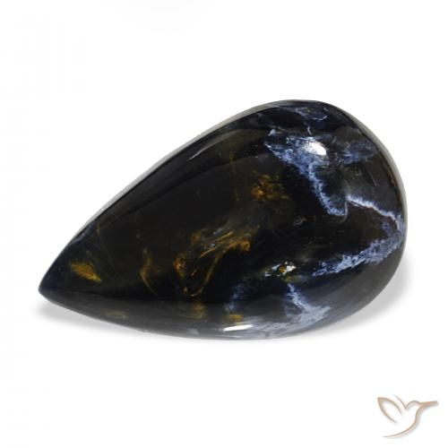 12.86ct マルチカラー ピーターサイト, 洋梨の形, オペーク
