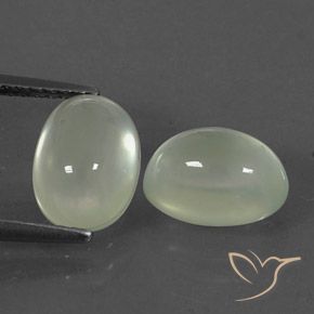 Shop natural 5.25ct Olive Green  プレナイト gems, 楕円形, from 南アフリカ at GemSelect. In stock, global shipping!