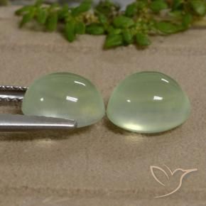 Shop natural 5.20ct Yellow Green  プレナイト gems, 楕円形, from 南アフリカ at GemSelect. In stock, global shipping!
