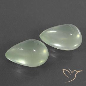 Shop natural 5.27ct ライトグリーンがかったホワイト プレナイト gems, 洋梨の形, from 南アフリカ at GemSelect. In stock, global shipping!
