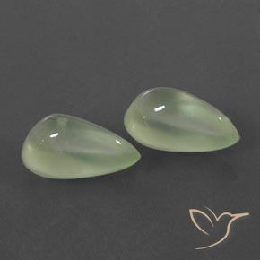 Shop natural 6.20ct Pale Yellowish Green    プレナイト gems, 洋梨の形, from 南アフリカ at GemSelect. In stock, global shipping!