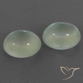 Shop natural 6.21ct Light Green  プレナイト gems, 楕円形, from 南アフリカ at GemSelect. In stock, global shipping!