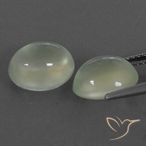 Shop natural 6.21ct Light Green  プレナイト gems, 楕円形, from 南アフリカ at GemSelect. In stock, global shipping!