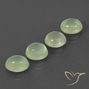 Shop natural 8.70ct Yellow Green  プレナイト gems, 楕円形, from 南アフリカ at GemSelect. In stock, global shipping!