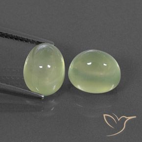Shop natural 5.57ct Light Green  プレナイト gems, 楕円形, from 南アフリカ at GemSelect. In stock, global shipping!