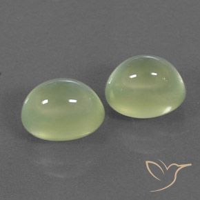 Shop natural 4.75ct Yellow Green  プレナイト gems, 楕円形, from 南アフリカ at GemSelect. In stock, global shipping!