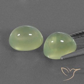 Shop natural 4.75ct Yellow Green  プレナイト gems, 楕円形, from 南アフリカ at GemSelect. In stock, global shipping!