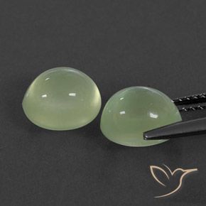 Shop natural 5.48ct Yellow Green  プレナイト gems, 楕円形, from 南アフリカ at GemSelect. In stock, global shipping!