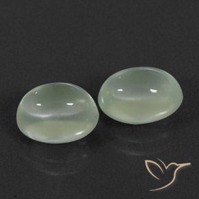 Shop natural 4.75ct Light Green  プレナイト gems, 楕円形, from 南アフリカ at GemSelect. In stock, global shipping!