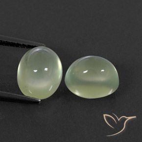 Shop natural 5.41ct Yellow Green  プレナイト gems, 楕円形, from 南アフリカ at GemSelect. In stock, global shipping!