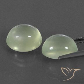 Shop natural 7.78ct Light Green  プレナイト gems, 楕円形, from 南アフリカ at GemSelect. In stock, global shipping!