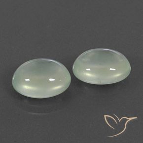Shop natural 6.48ct Light Hazel Green    プレナイト gems, 楕円形, from 南アフリカ at GemSelect. In stock, global shipping!