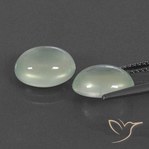 Shop natural 6.48ct Light Hazel Green    プレナイト gems, 楕円形, from 南アフリカ at GemSelect. In stock, global shipping!