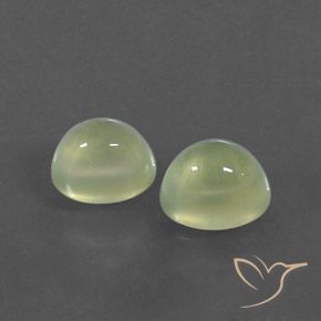 Shop natural 3.71ct 灰色がかった緑 プレナイト gems, 楕円形, from 南アフリカ at GemSelect. In stock, global shipping!