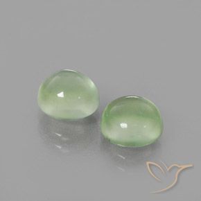 Shop natural 3.71ct 薄いペアーグリーン プレナイト gems, ラウンド, from 南アフリカ at GemSelect. In stock, global shipping!
