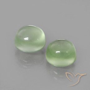 Shop natural 5.68ct 非常に薄い緑 プレナイト gems, ラウンド, from 南アフリカ at GemSelect. In stock, global shipping!