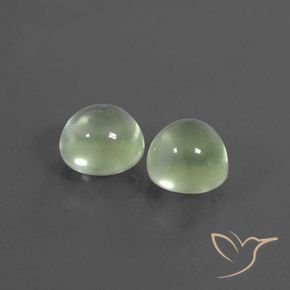 Shop natural 4.19ct 薄いペアーグリーン プレナイト gems, ラウンド, from 南アフリカ at GemSelect. In stock, global shipping!