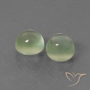 Shop natural 5.49ct ライトグリーン プレナイト gems, ラウンド, from 南アフリカ at GemSelect. In stock, global shipping!