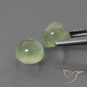 Shop natural 5.49ct ライトグリーン プレナイト gems, ラウンド, from 南アフリカ at GemSelect. In stock, global shipping!