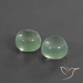 Shop natural 5.84ct 非常に薄い緑 プレナイト gems, ラウンド, from 南アフリカ at GemSelect. In stock, global shipping!