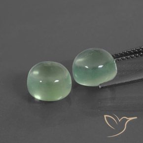 Shop natural 5.84ct 非常に薄い緑 プレナイト gems, ラウンド, from 南アフリカ at GemSelect. In stock, global shipping!