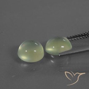 Shop natural 4.00ct ウォームグリーン プレナイト gems, ラウンド, from 南アフリカ at GemSelect. In stock, global shipping!