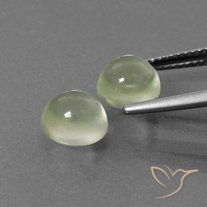 Shop natural 4.68ct ウォームグリーン プレナイト gems, ラウンド, from 南アフリカ at GemSelect. In stock, global shipping!