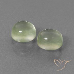 Shop natural 5.93ct 灰色がかった緑 プレナイト gems, ラウンド, from 南アフリカ at GemSelect. In stock, global shipping!