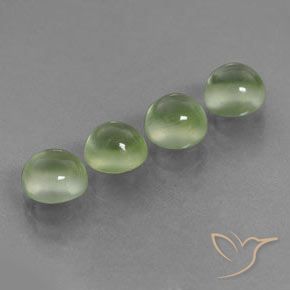 Shop natural 4.88ct イエローグリーン プレナイト gems, ラウンド, from 南アフリカ at GemSelect. In stock, global shipping!