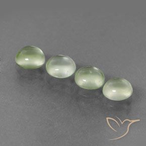 Shop natural 2.98ct 非常に薄い緑 プレナイト gems, ラウンド, from 南アフリカ at GemSelect. In stock, global shipping!