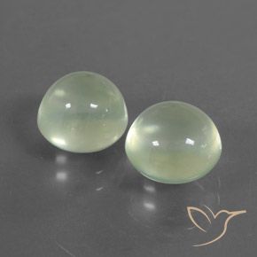 Shop natural 5.30ct 非常に薄い緑 プレナイト gems, ラウンド, from 南アフリカ at GemSelect. In stock, global shipping!