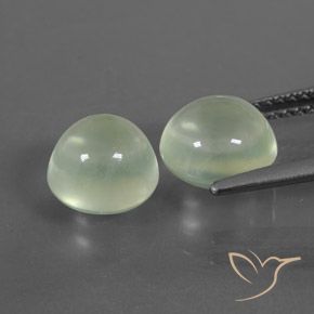 Shop natural 5.30ct 非常に薄い緑 プレナイト gems, ラウンド, from 南アフリカ at GemSelect. In stock, global shipping!