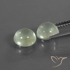 Shop natural 3.23ct 非常に薄い緑 プレナイト gems, ラウンド, from 南アフリカ at GemSelect. In stock, global shipping!