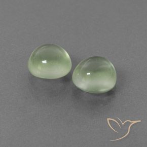 Shop natural 3.67ct イエローグリーン プレナイト gems, ラウンド, from 南アフリカ at GemSelect. In stock, global shipping!