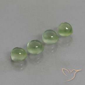 Shop natural 6.22ct イエローグリーン プレナイト gems, ラウンド, from 南アフリカ at GemSelect. In stock, global shipping!