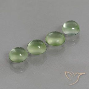 Shop natural 5.38ct イエローグリーン プレナイト gems, ラウンド, from 南アフリカ at GemSelect. In stock, global shipping!