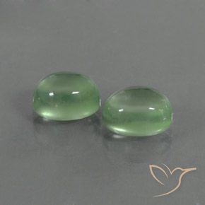 Shop natural 4.98ct ウォームグリーン プレナイト gems, 楕円形, from 南アフリカ at GemSelect. In stock, global shipping!