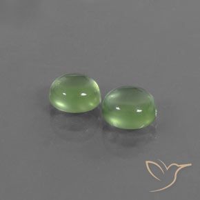 Shop natural 2.86ct ペアーグリーン プレナイト gems, 楕円形, from 南アフリカ at GemSelect. In stock, global shipping!